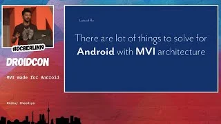 Still from MVI made for Android